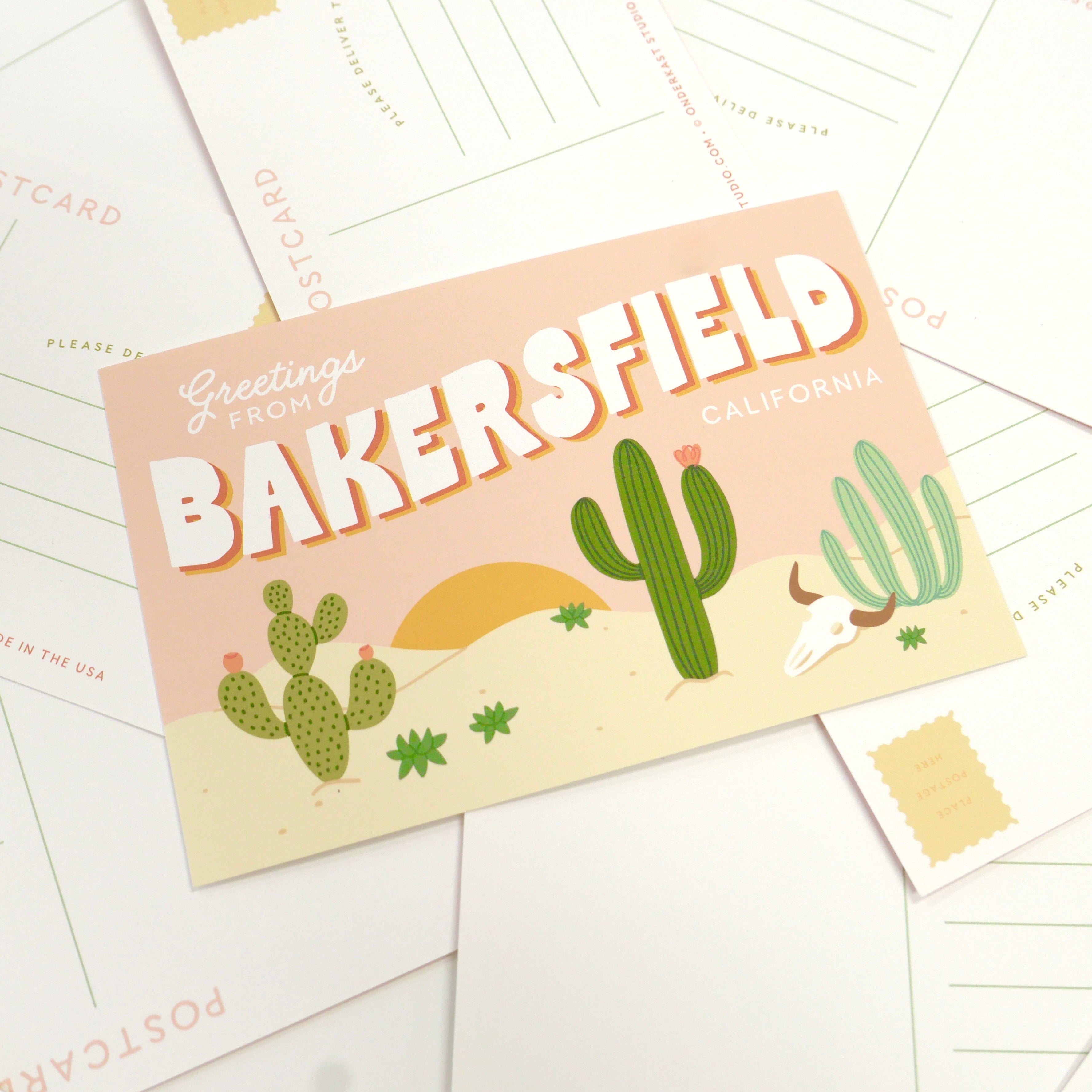 Bakersfield Postcard