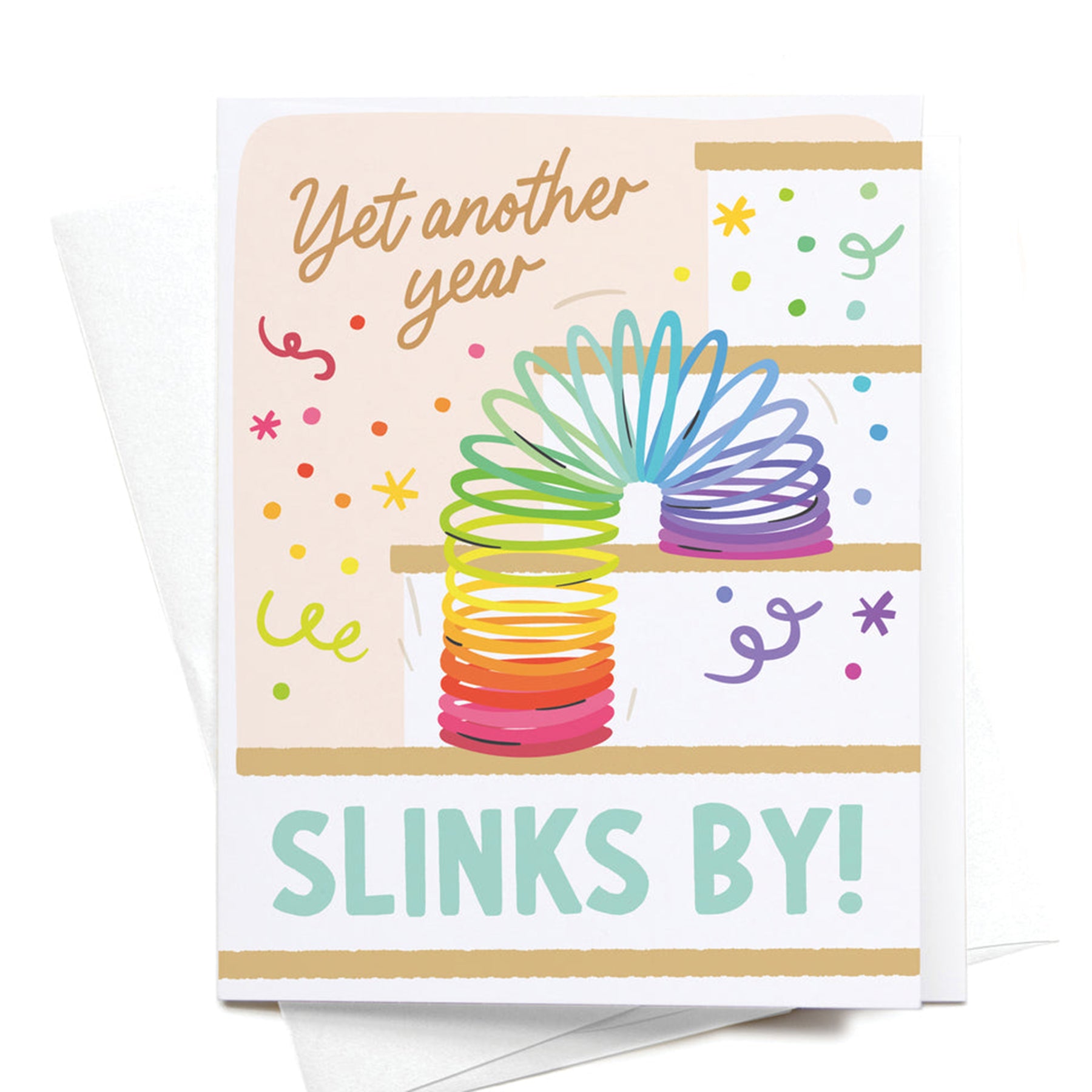 Another Year Slinks By Card