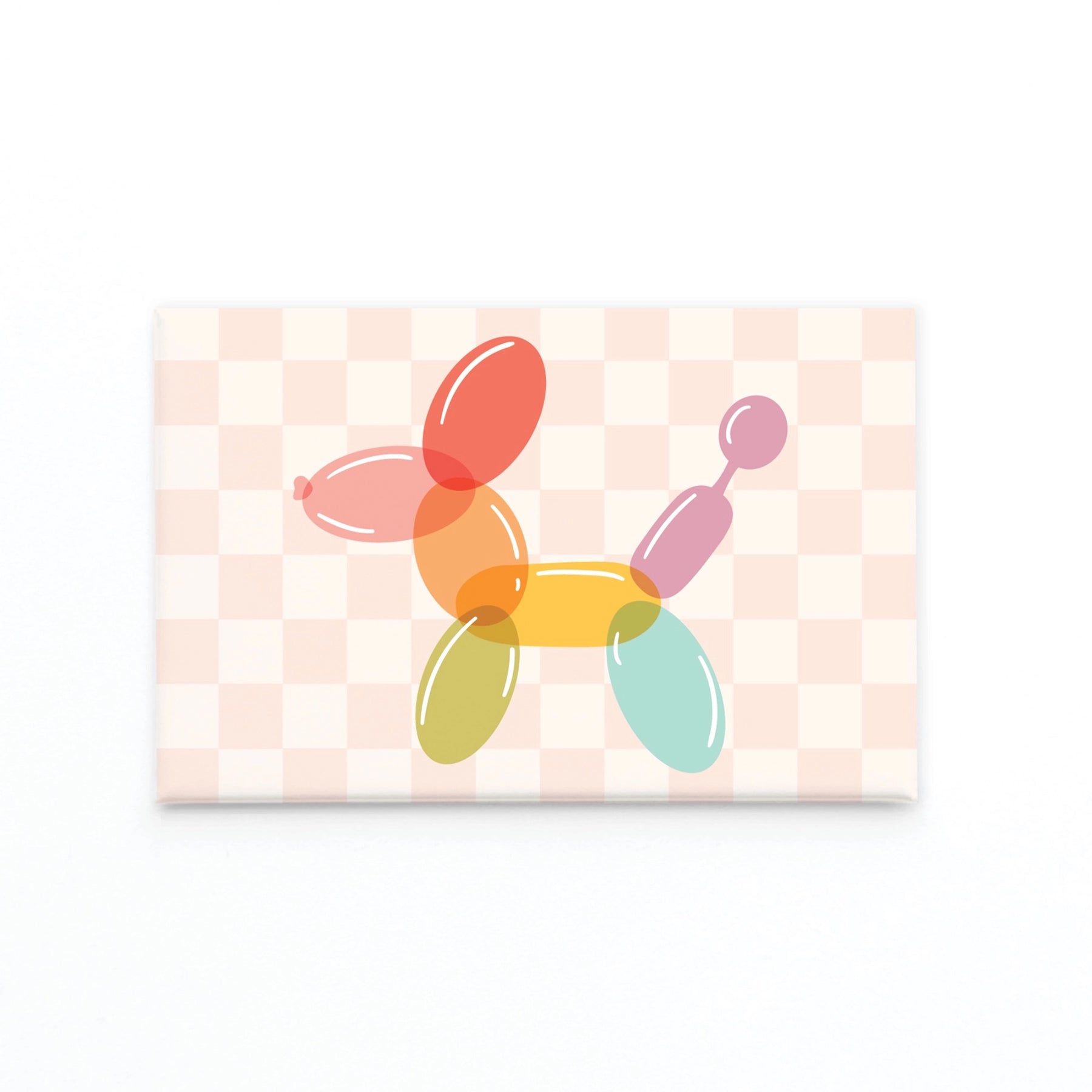 Balloon Dog Refrigerator Magnet