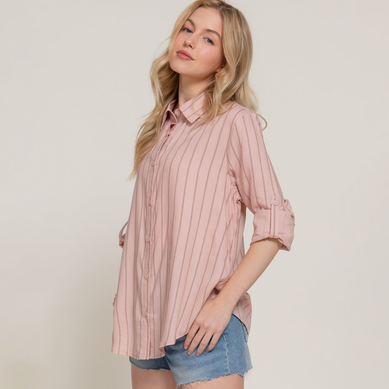 Bari Button-Down Top