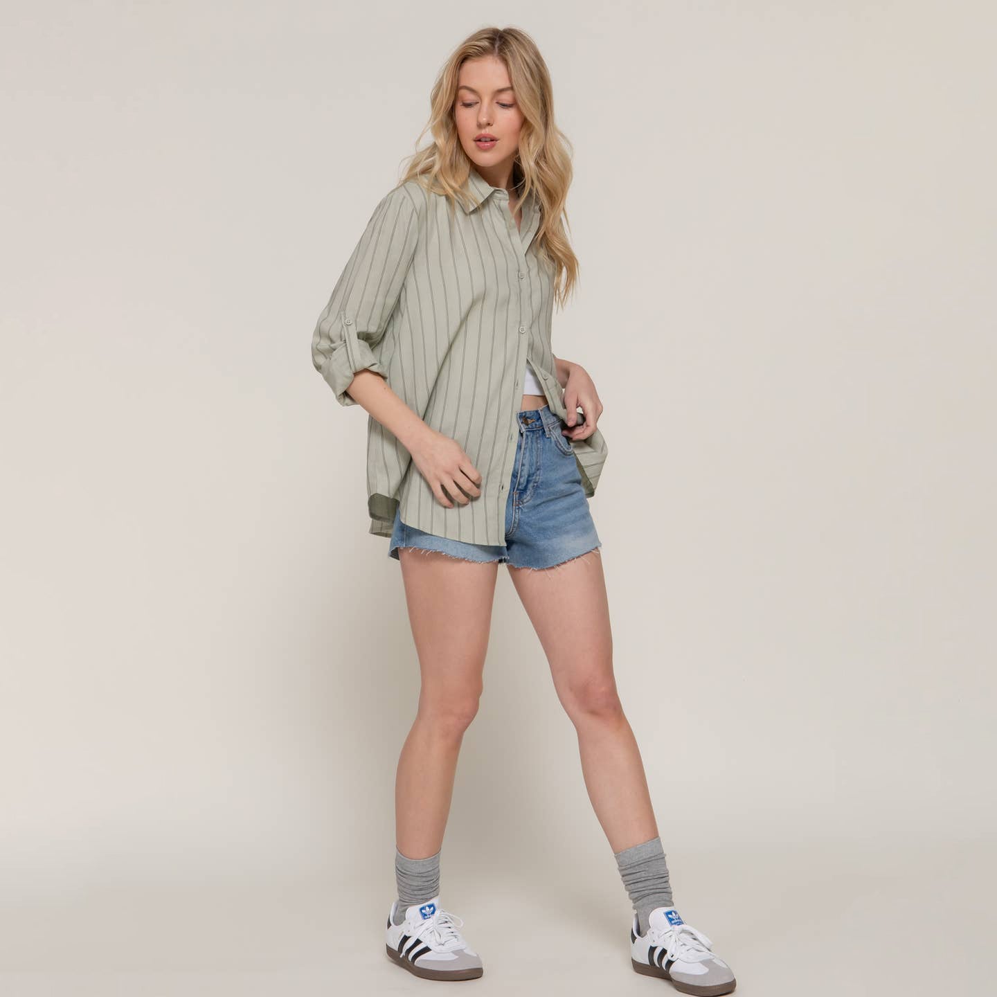 Bari Button-Down Top