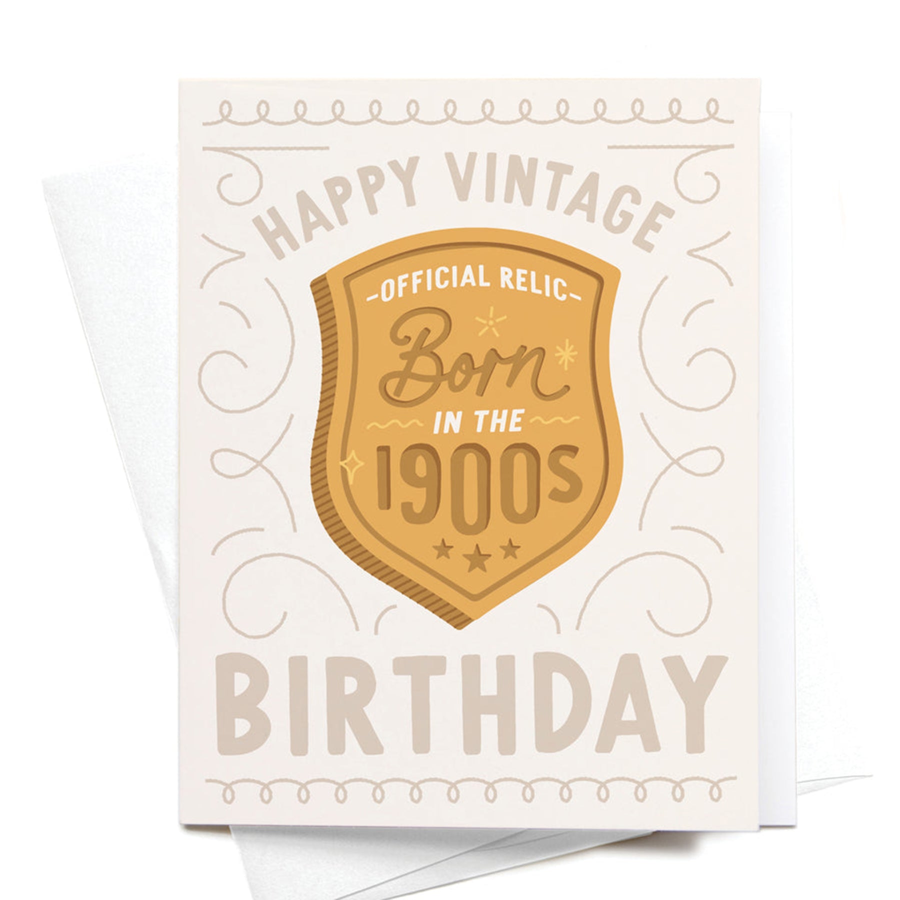 Born in the 1900's Card