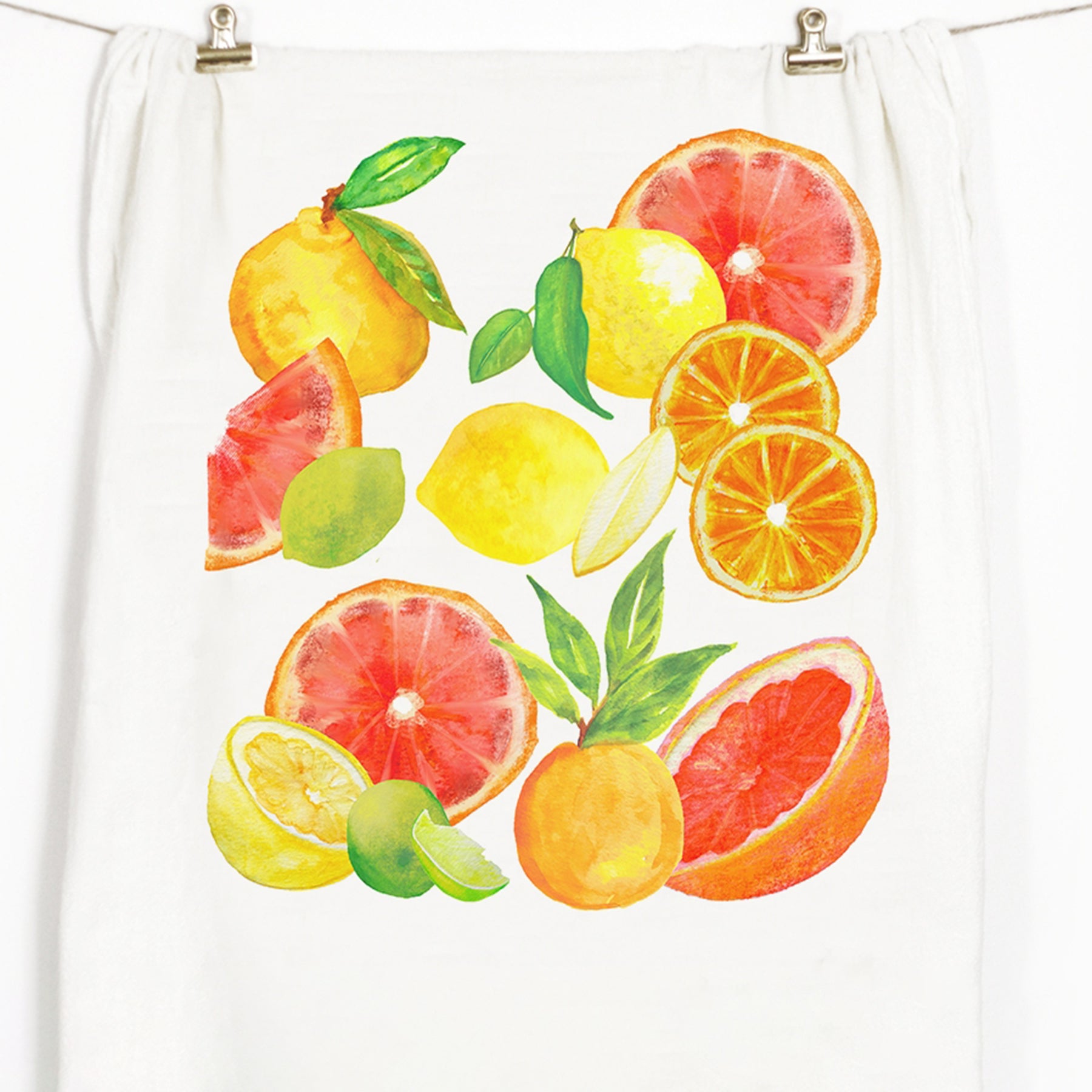 Citrus Fruit Tea Towel