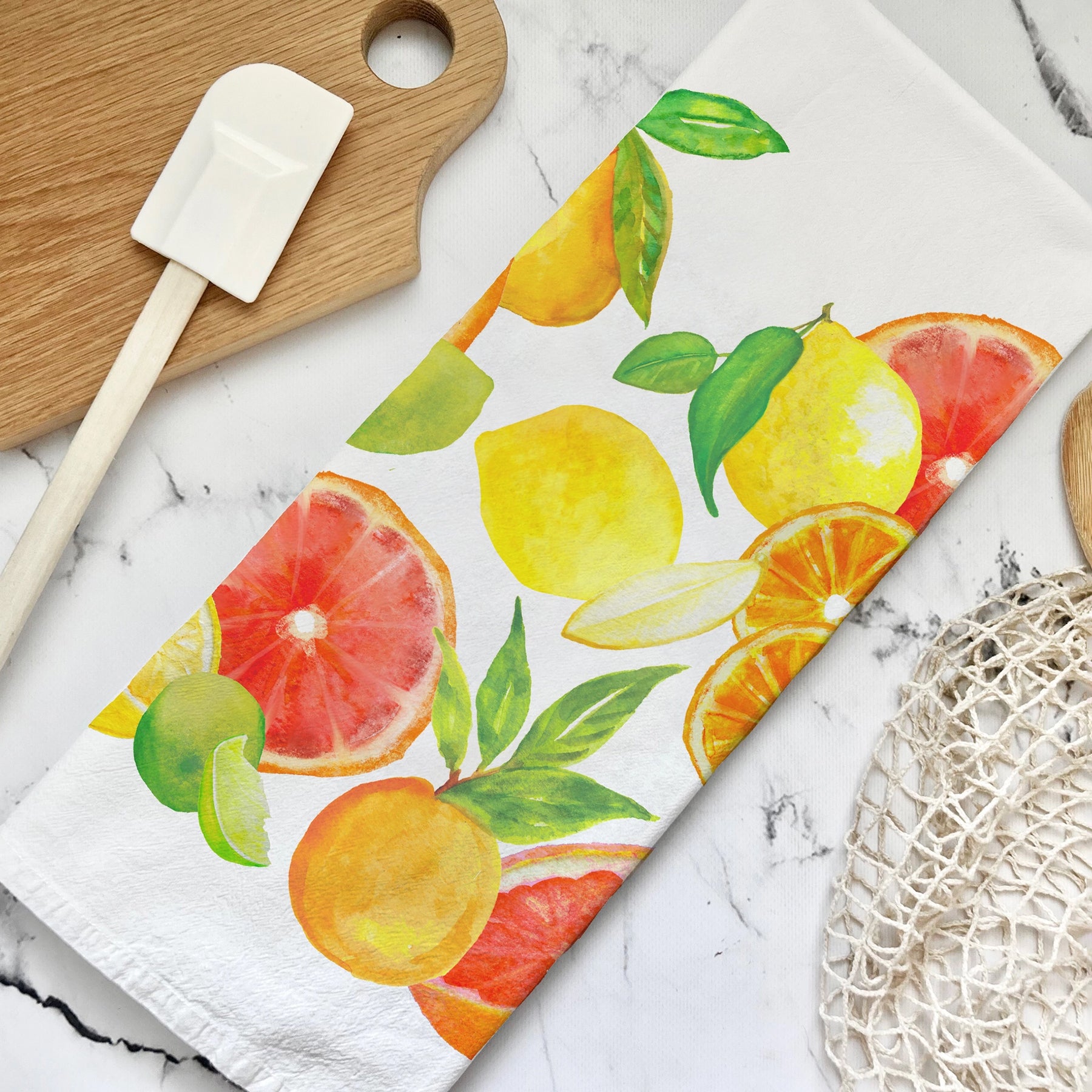 Citrus Fruit Tea Towel