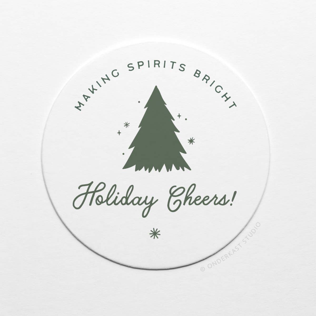 Holiday Cheers Coaster Set