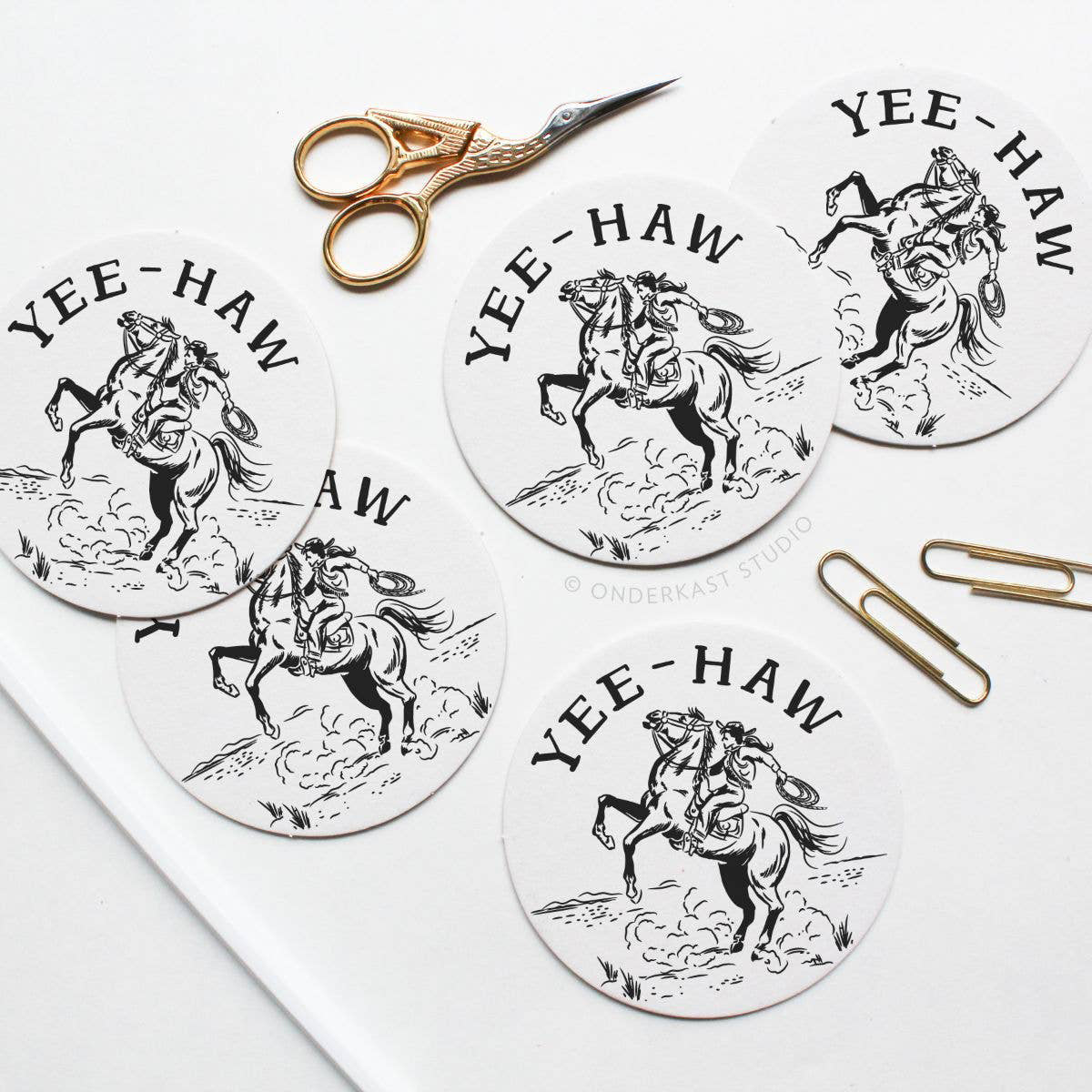 Yee-Haw Coaster Set