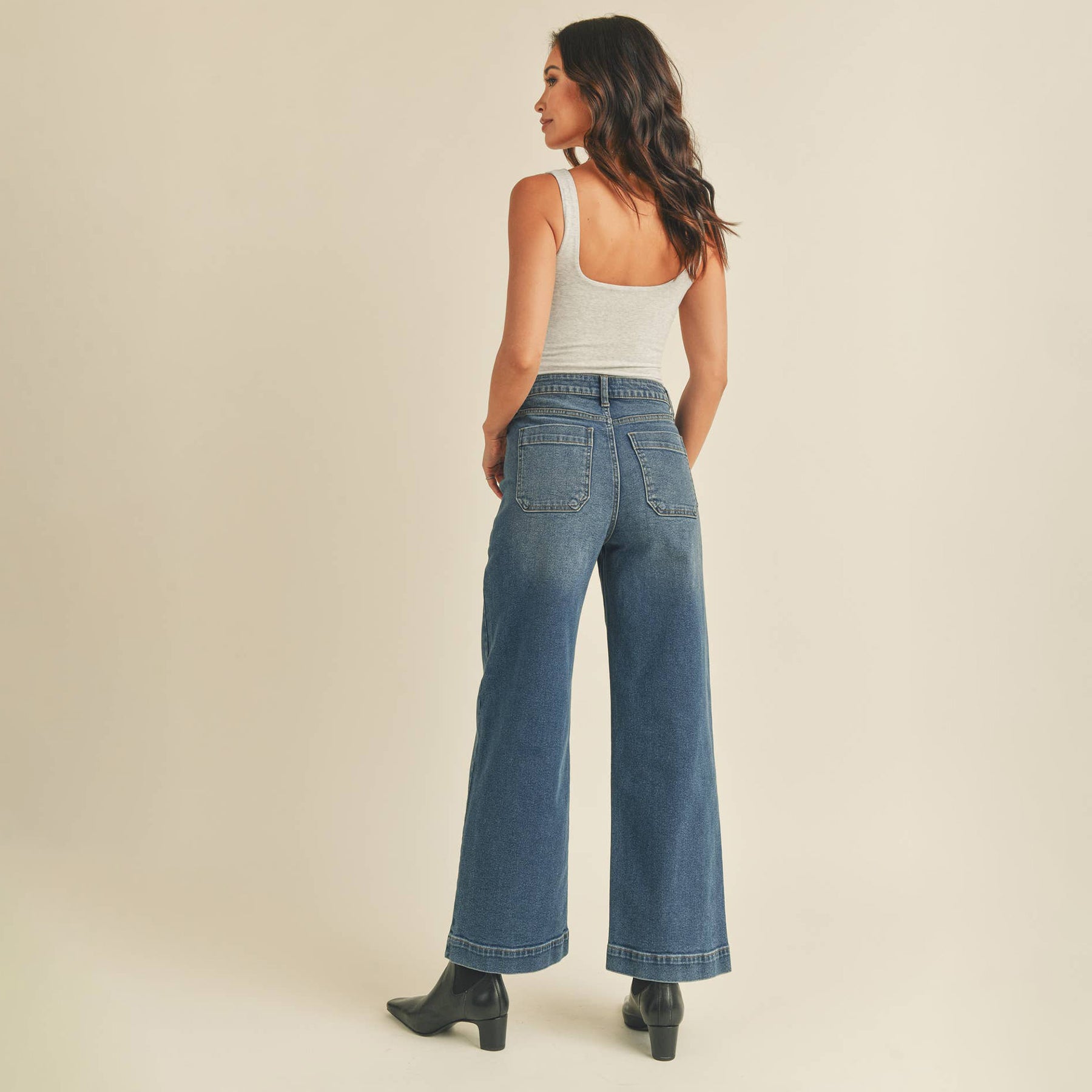 Nylah Patch Pocket Jean