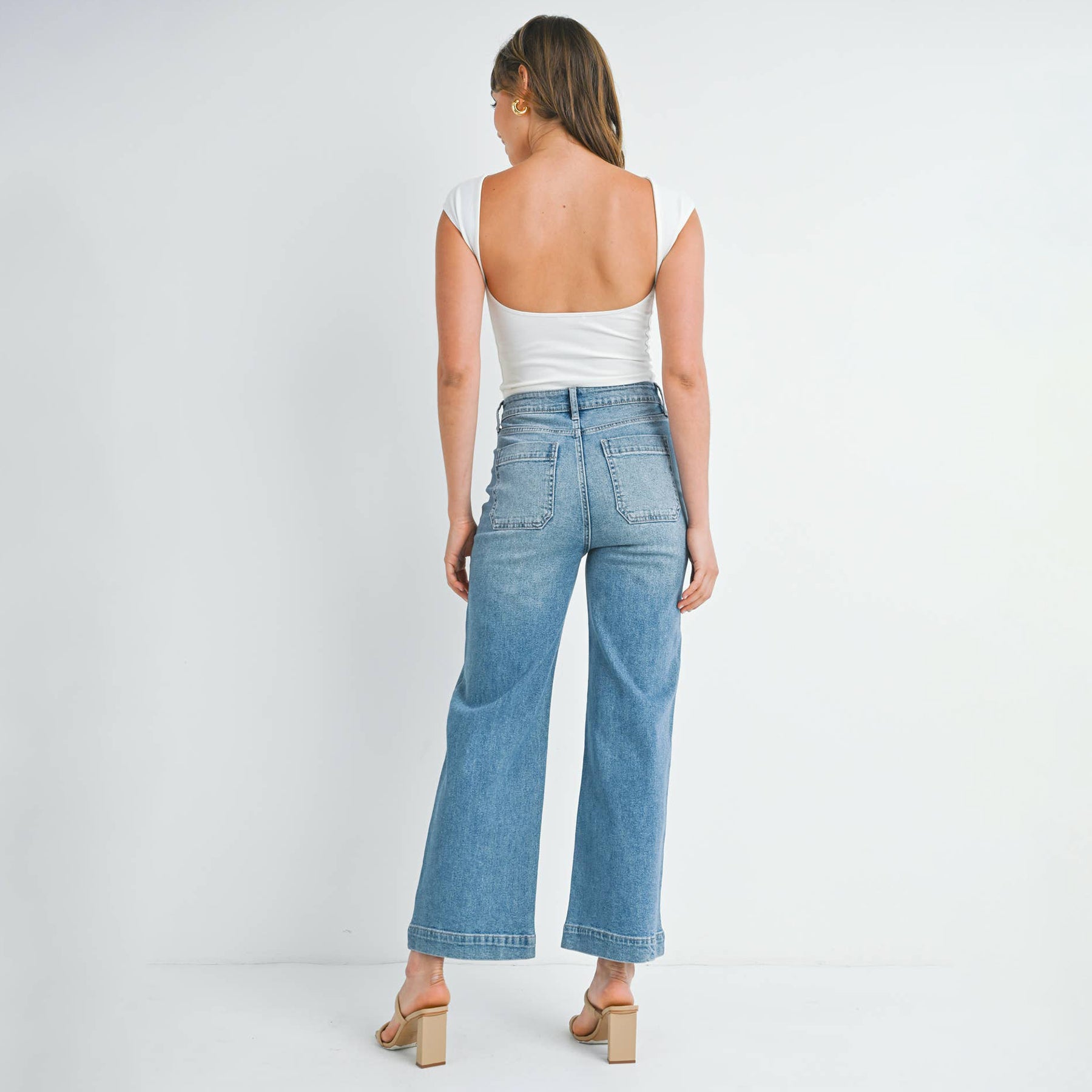 Nylah Patch Pocket Jean