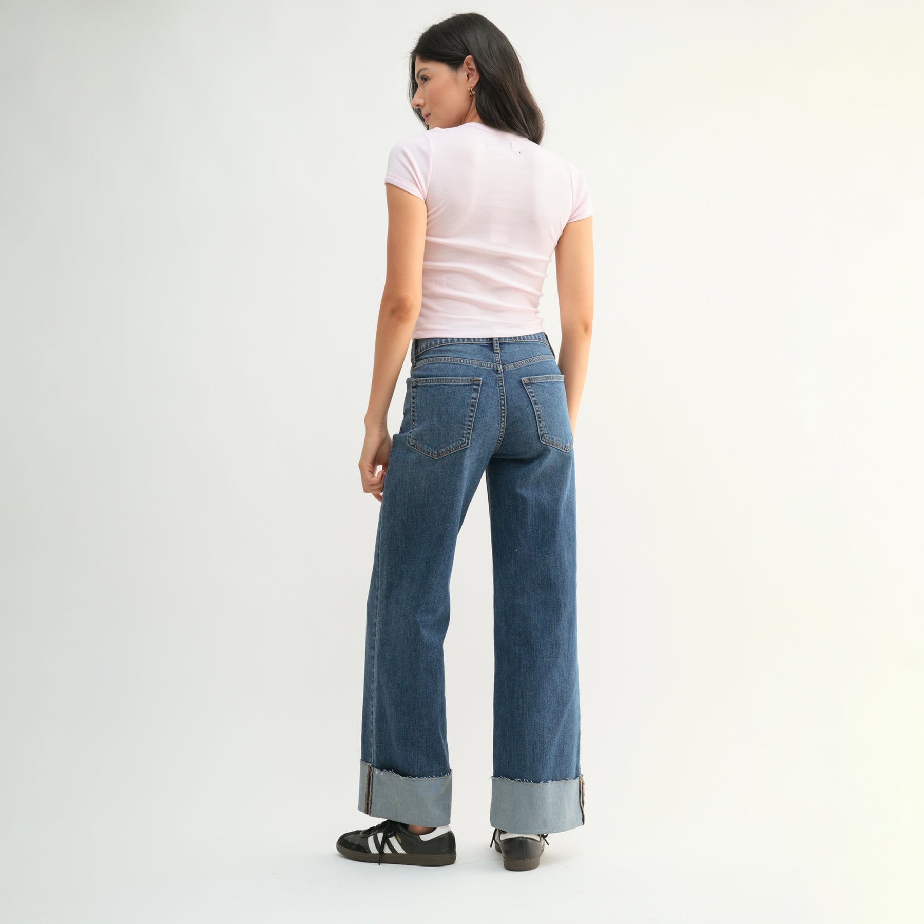 Rumer Wide Cuff Jean