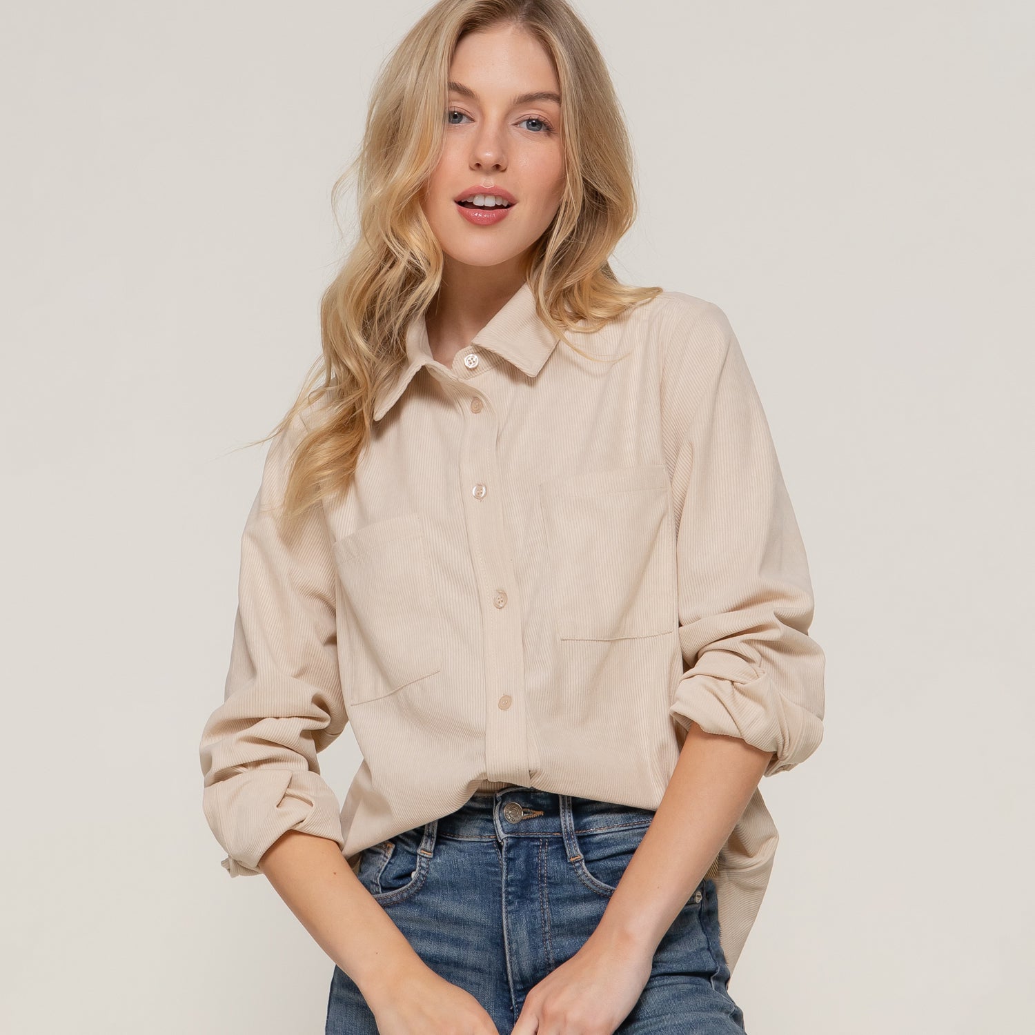 Dallas Corduroy Top