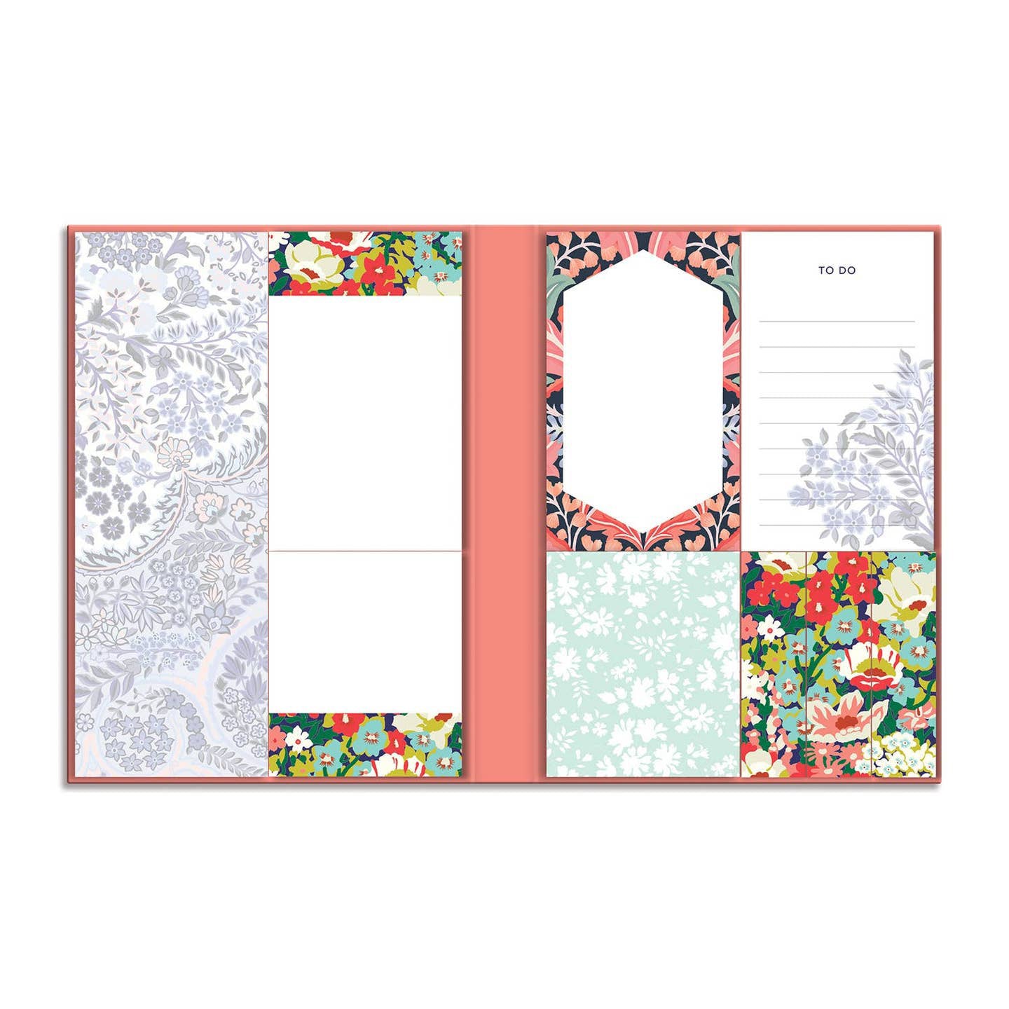 Floral Sticky Notes Book