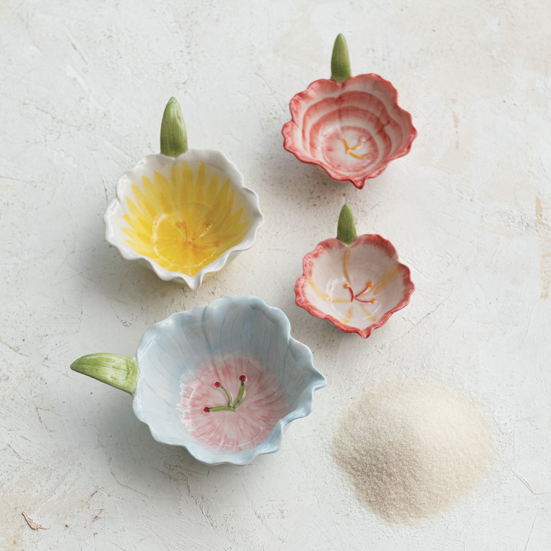 Flower Snack Bowls