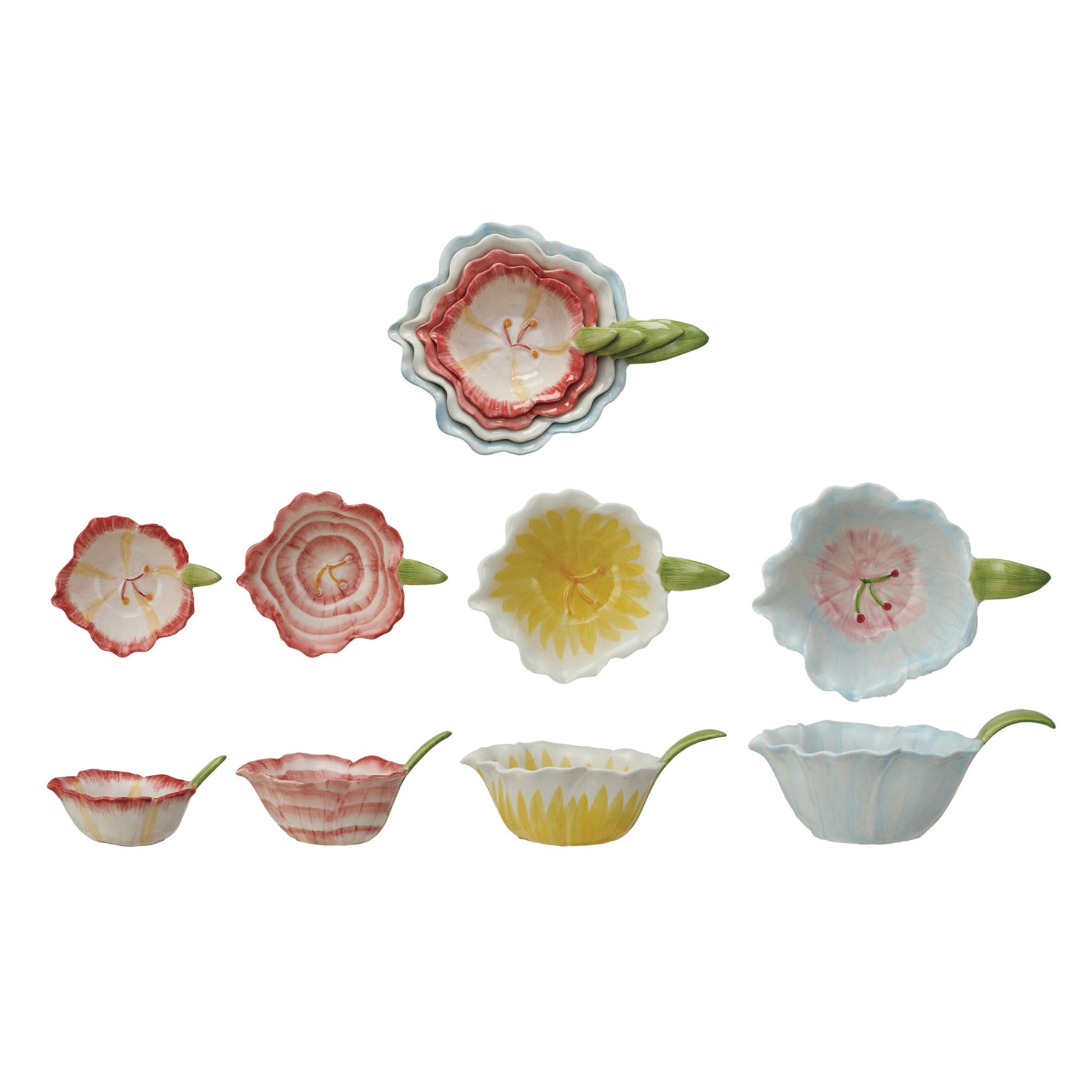 Flower Snack Bowls