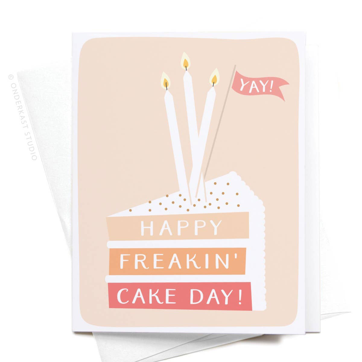 Happy Freaking Cake Day Card