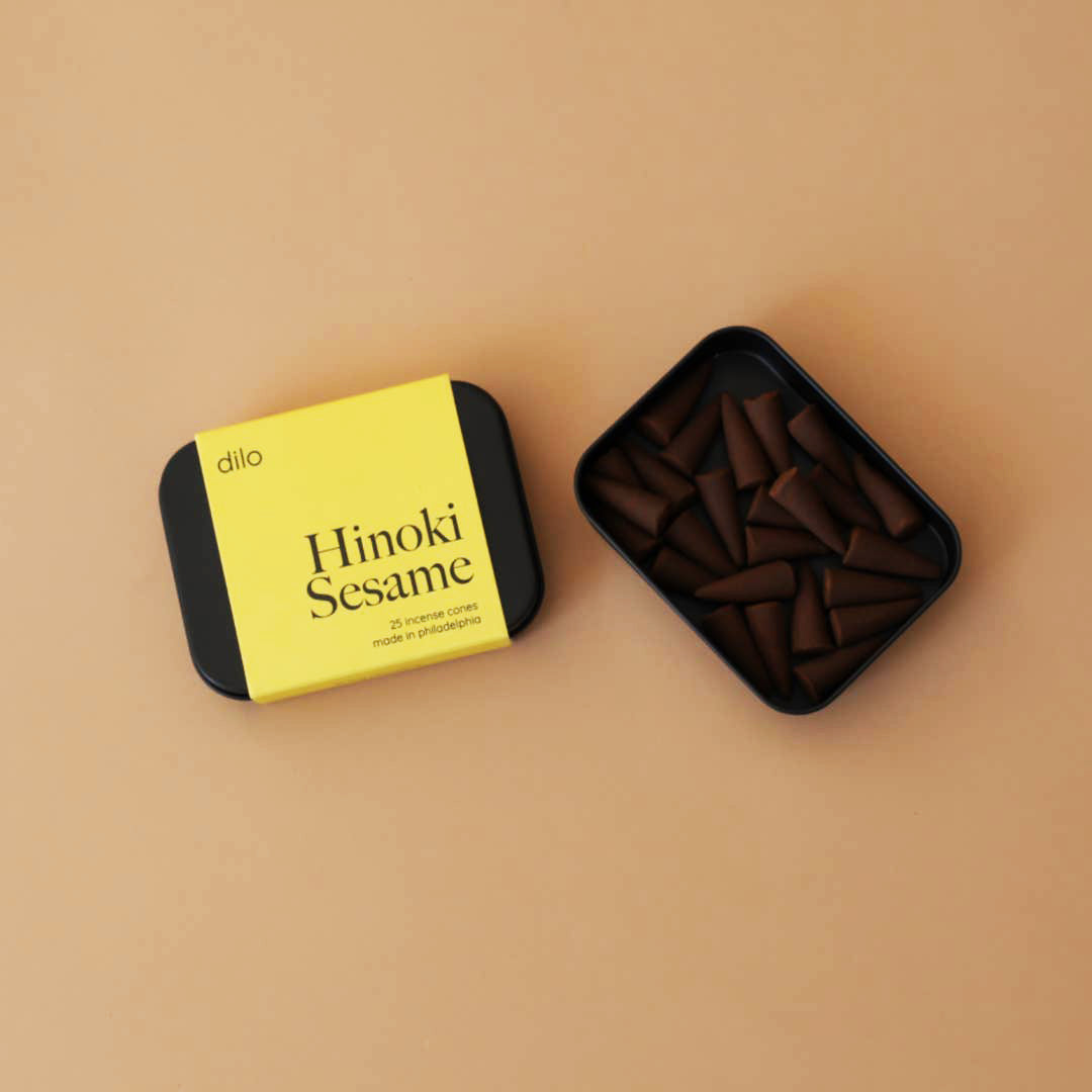 Hinoki Sesame Incense Cones