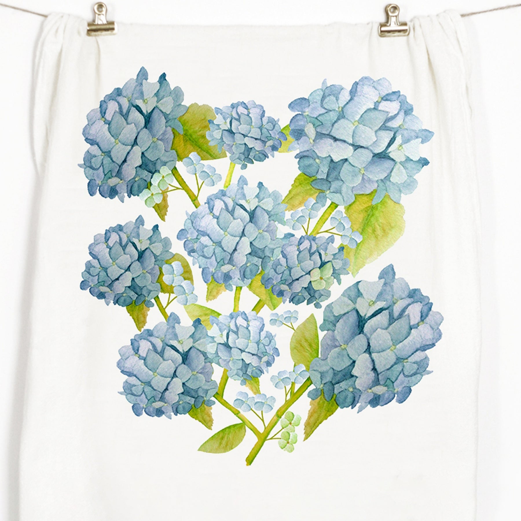 Hydrangea Tea Towel