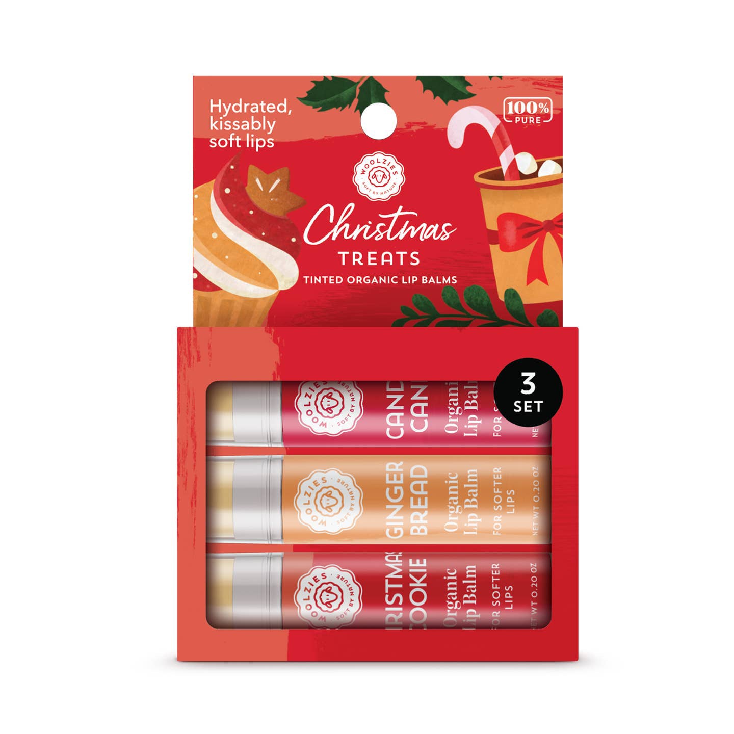 Christmas Treats Lip Balm Trio