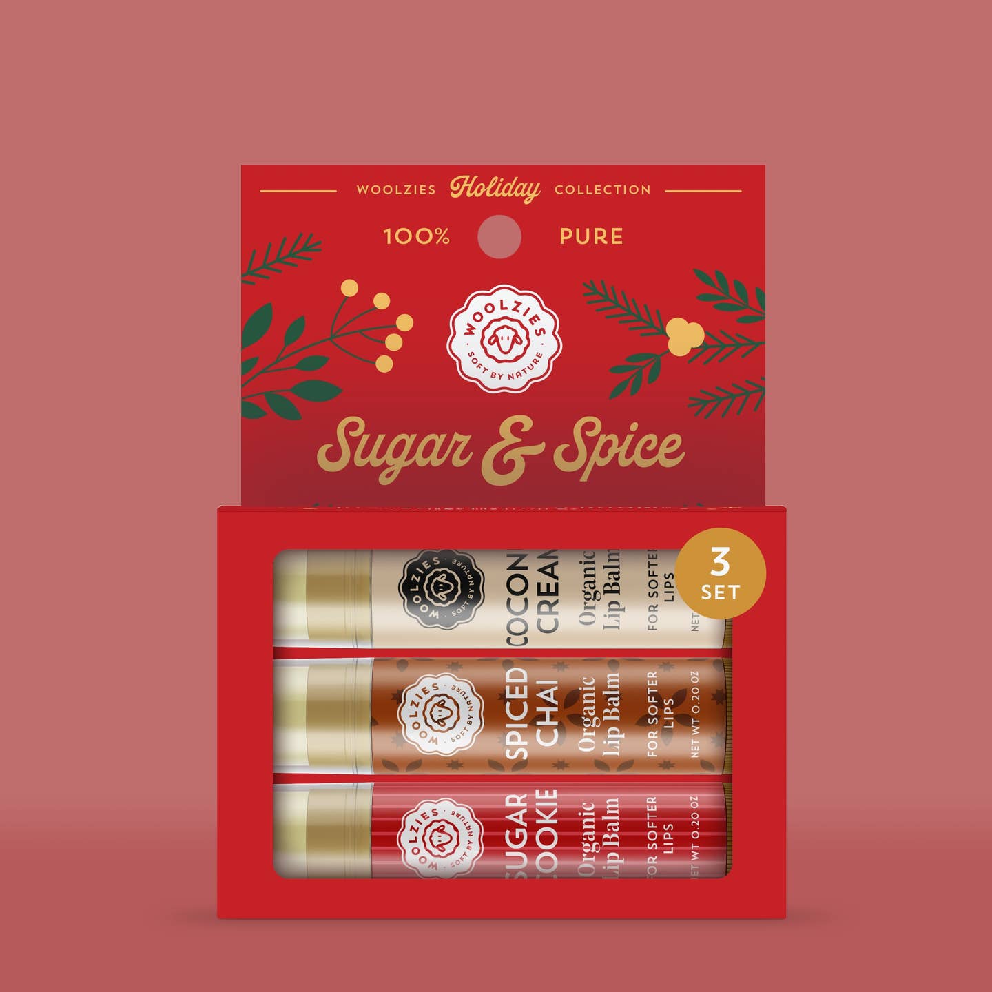 Sugar & Spice Lip Balm Trio