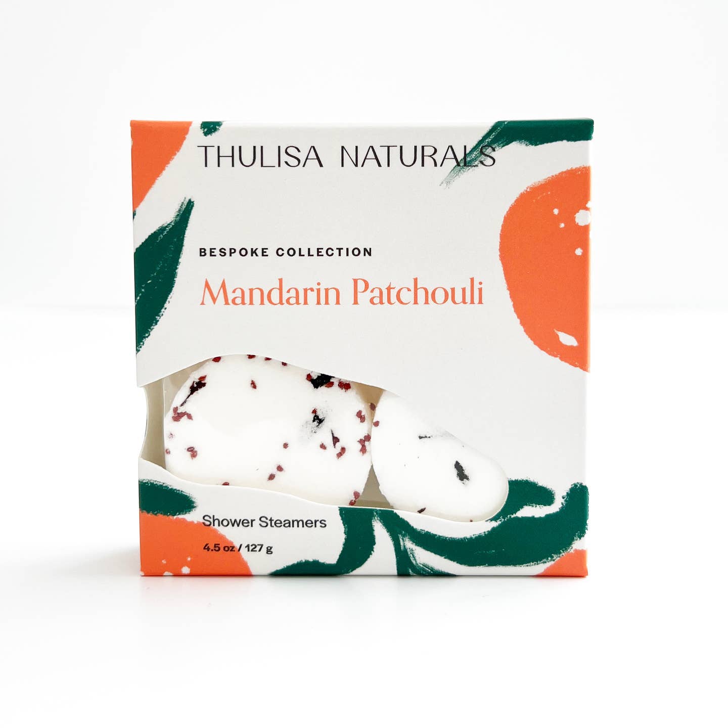 Mandarin Patchouli Shower Steamers