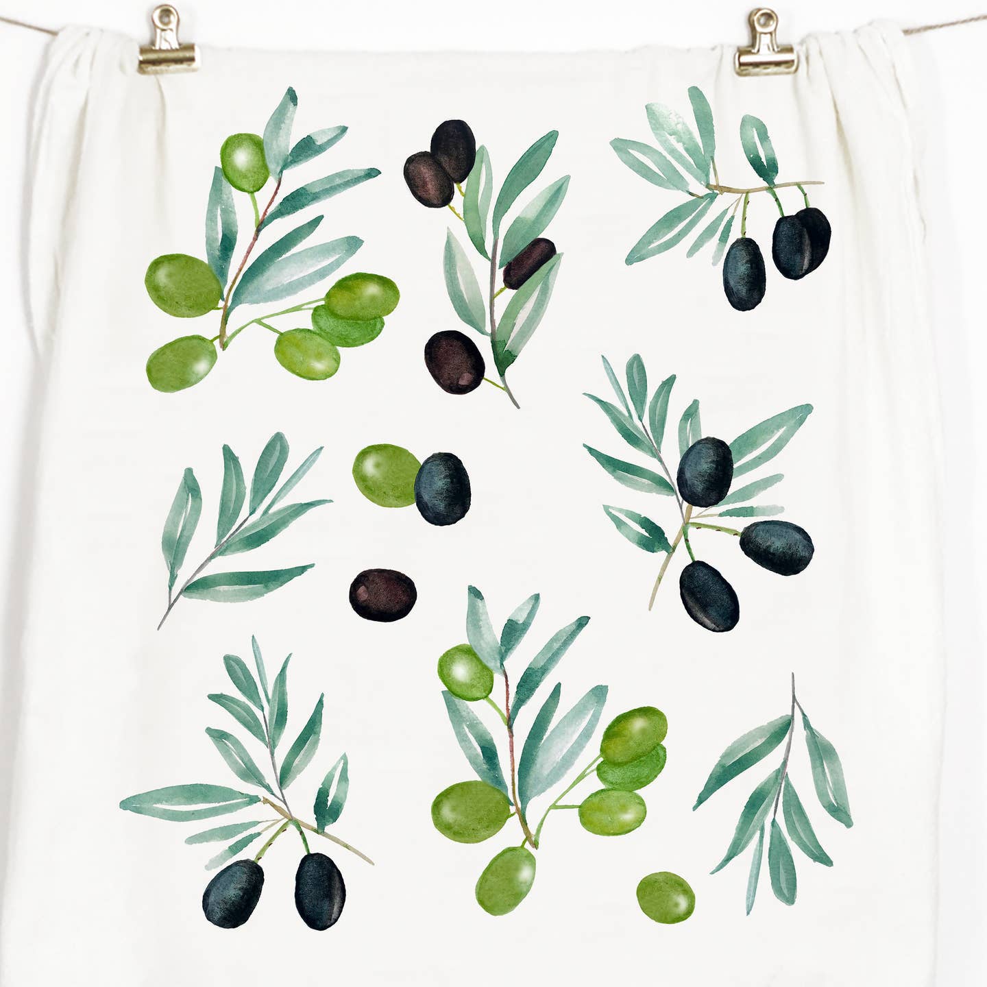 Olives Tea Towel