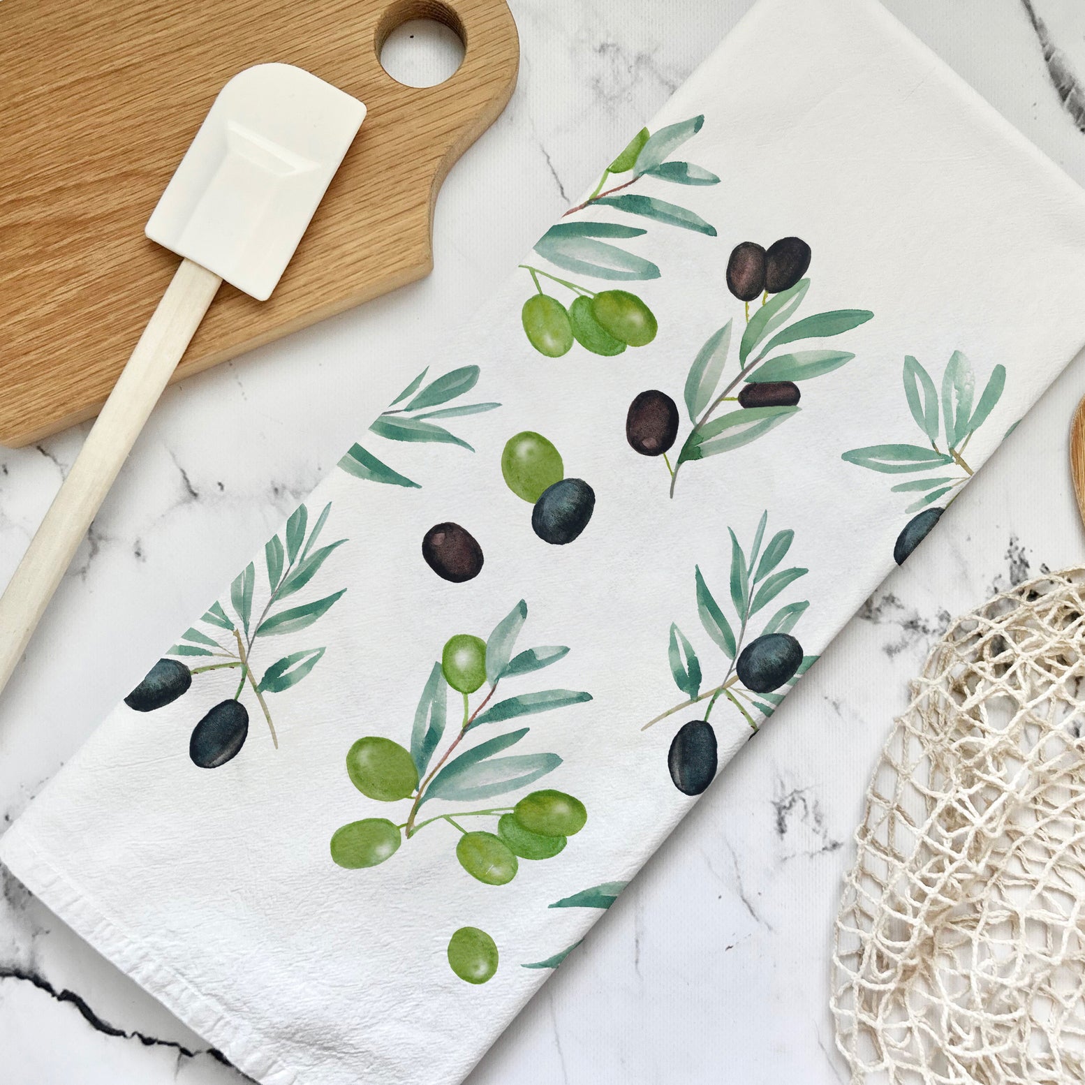 Olives Tea Towel