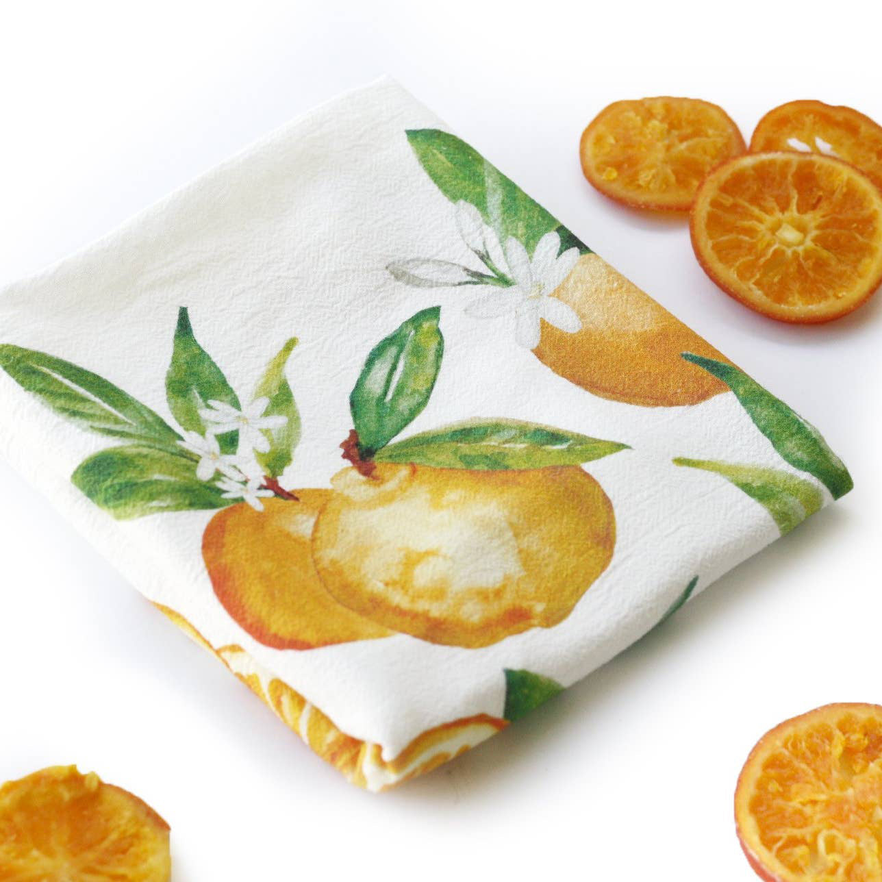 Oranges Tea Towel