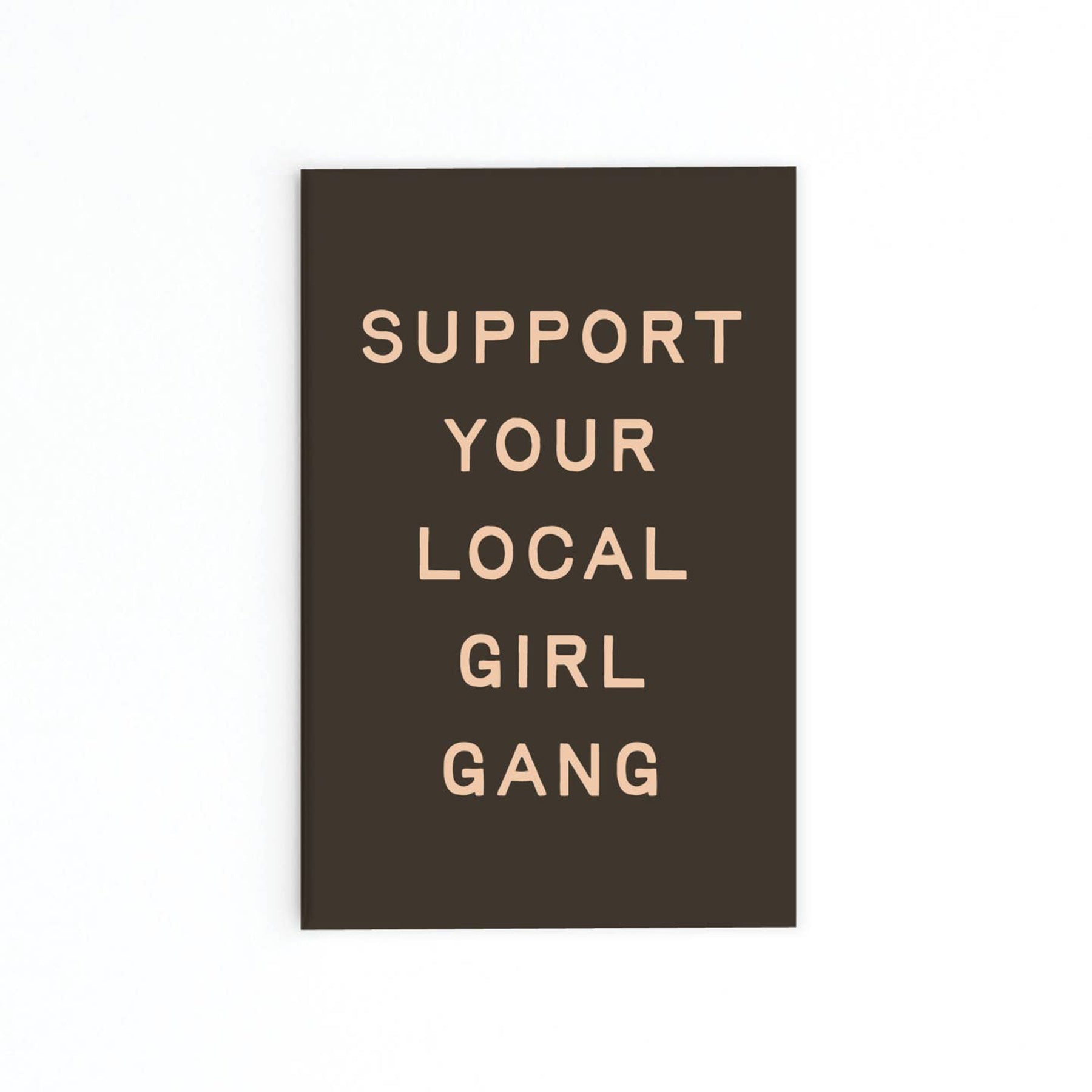 Girl Gang Refrigerator Magnet