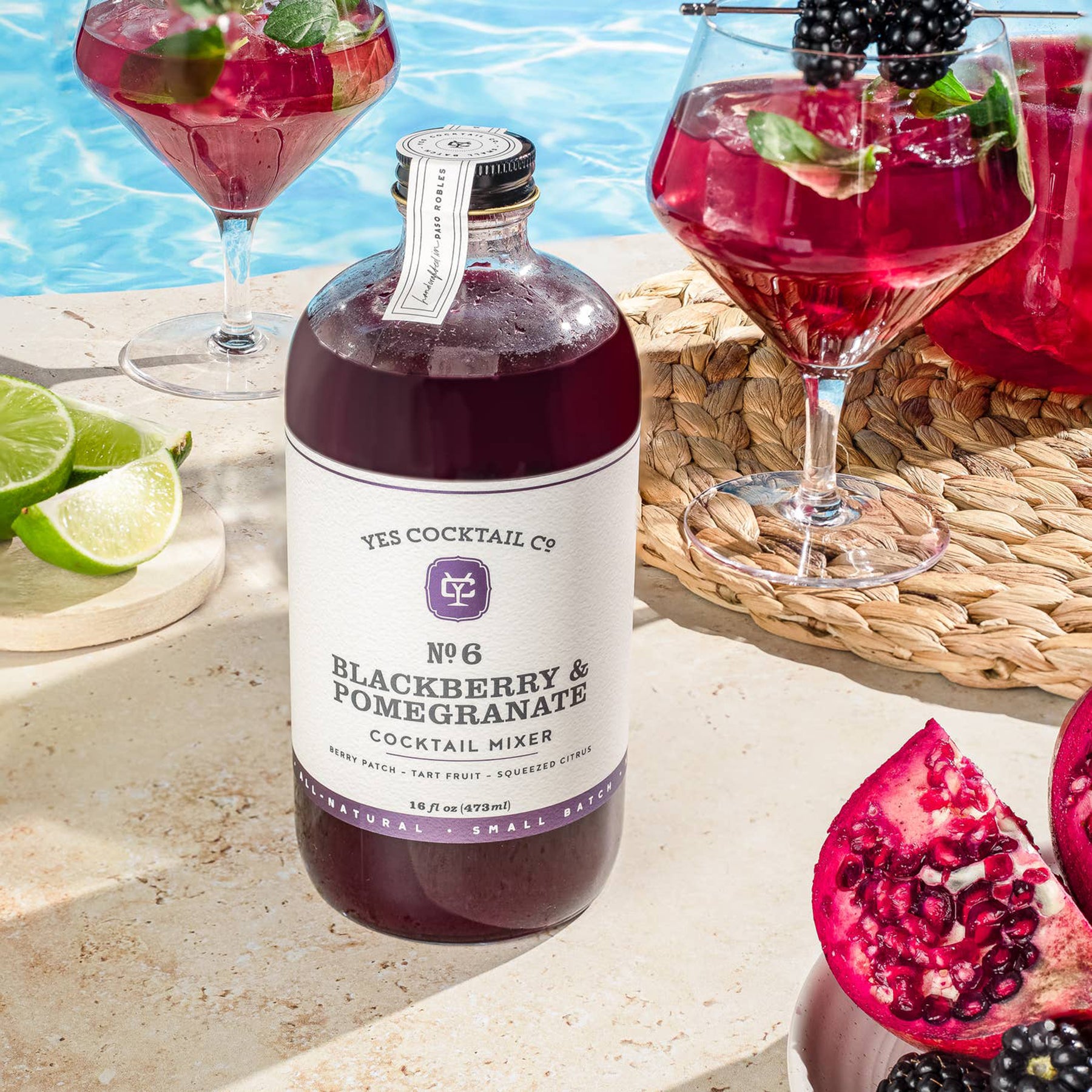 Blackberry Pomegranate Cocktail Mixer