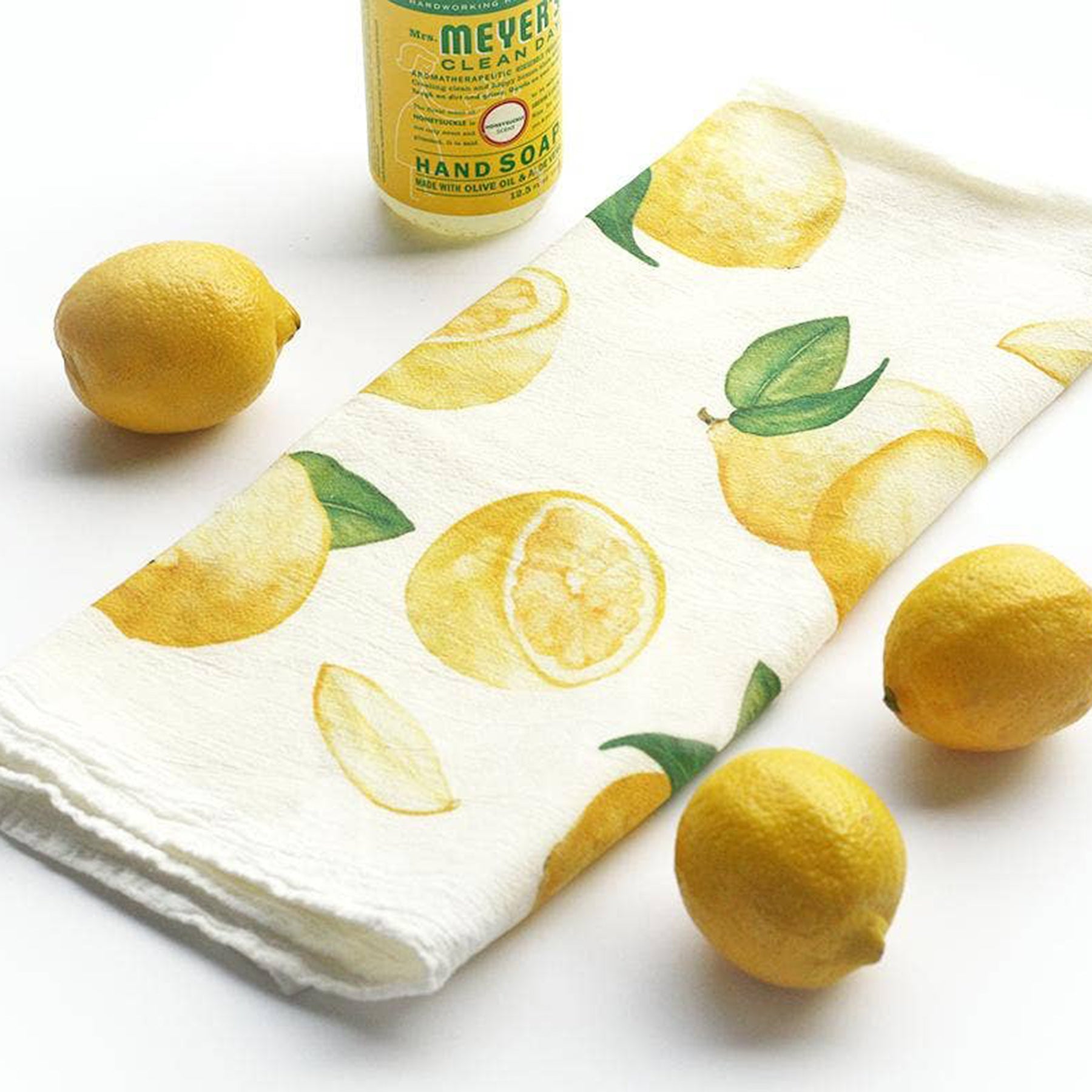 Lemons Tea Towel